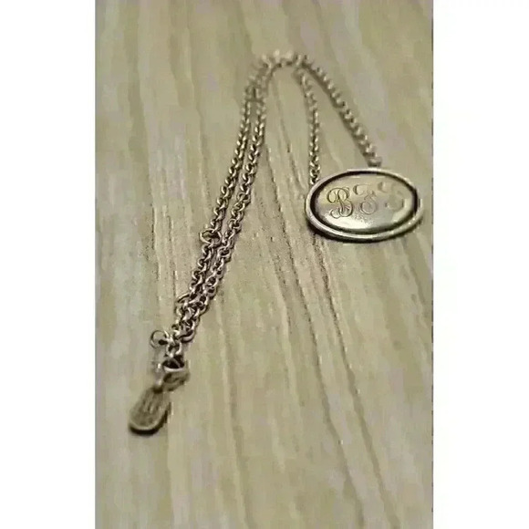 James Avery Sterling Silver "BFF" Monogram Necklace 18" - Picture 5 of 8